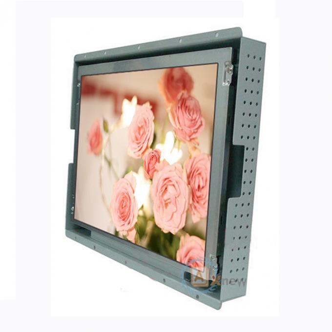 Full Color Sun Readable LCD Display For Gas Station , Sunlight Readable Outdoor Display 12.1 Inch