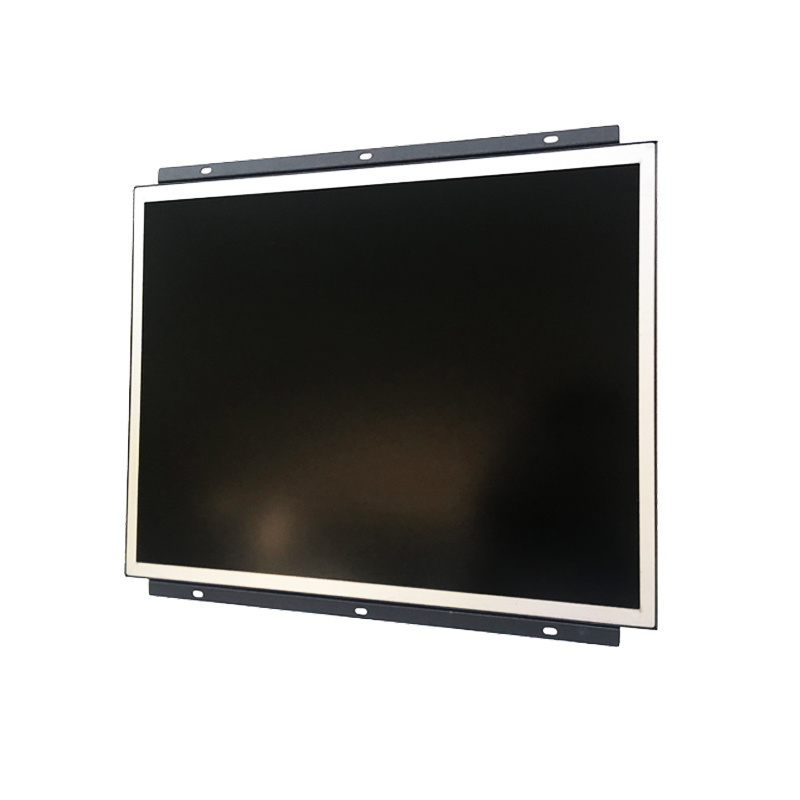 17 Inch High Bright Outdoor Machine Cooling Fans Open Frame LCD Monitor