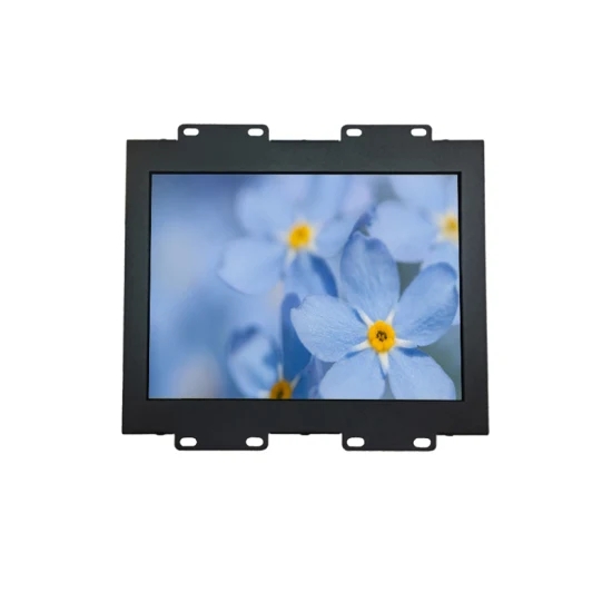 8 Inch FCC VGA Open Frame LCD Monitor 250nits for Financial Devices