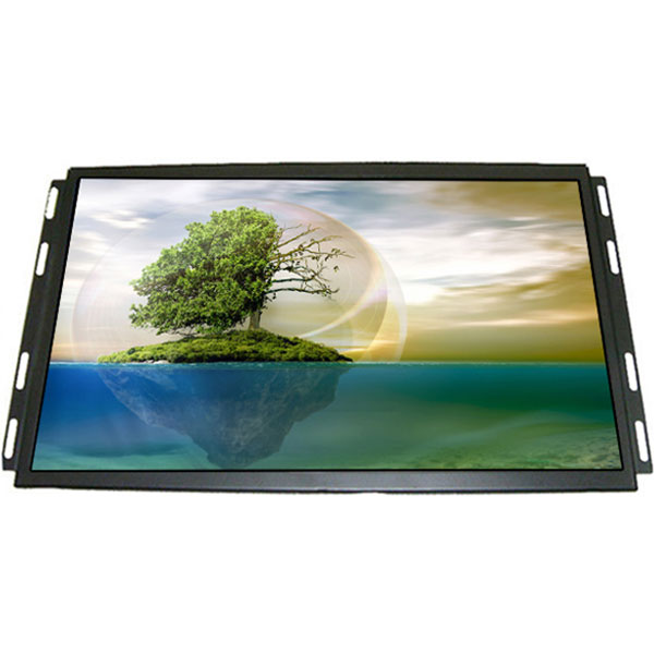 Wide Screen 18.5 Inch Sunlight Viewable Display with Easily Installed Housing