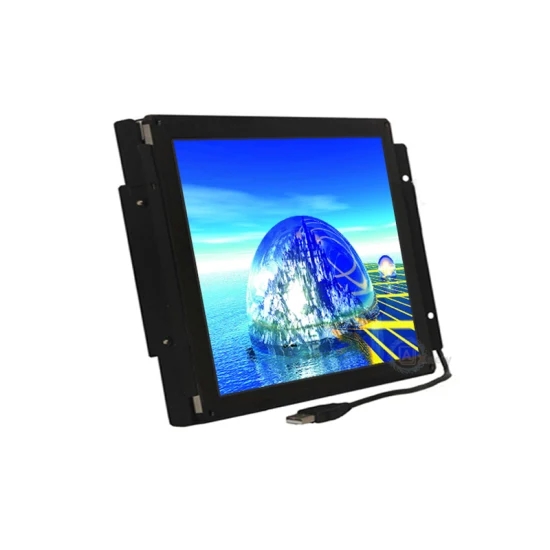 Custom Antivandal Capacitive Touch LED Monitor 15 Inch 500 Nits Brightness 4A 48W