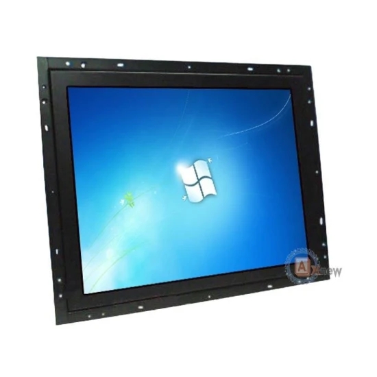 15 ′ ′ Custom Monitor, Xga TFT LED Backlit Rack Mount Chassis LCD Monitor with Protective Glass