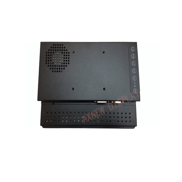 800X600 10.4 Inch Rackmount LCD Monitor, High Brightness Monitor with IR Touch Screen