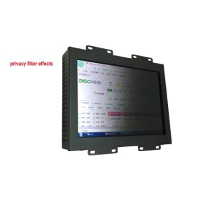 8 Inch VGA Custom Monitor with Capacitive Touchscreen Privacy Filter for Banking Machine