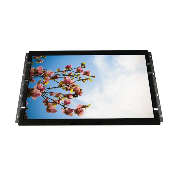 Flat Pro Capacitive Multi Touch Screen Monitor 24 Inch Rgb Super Viewing Angle