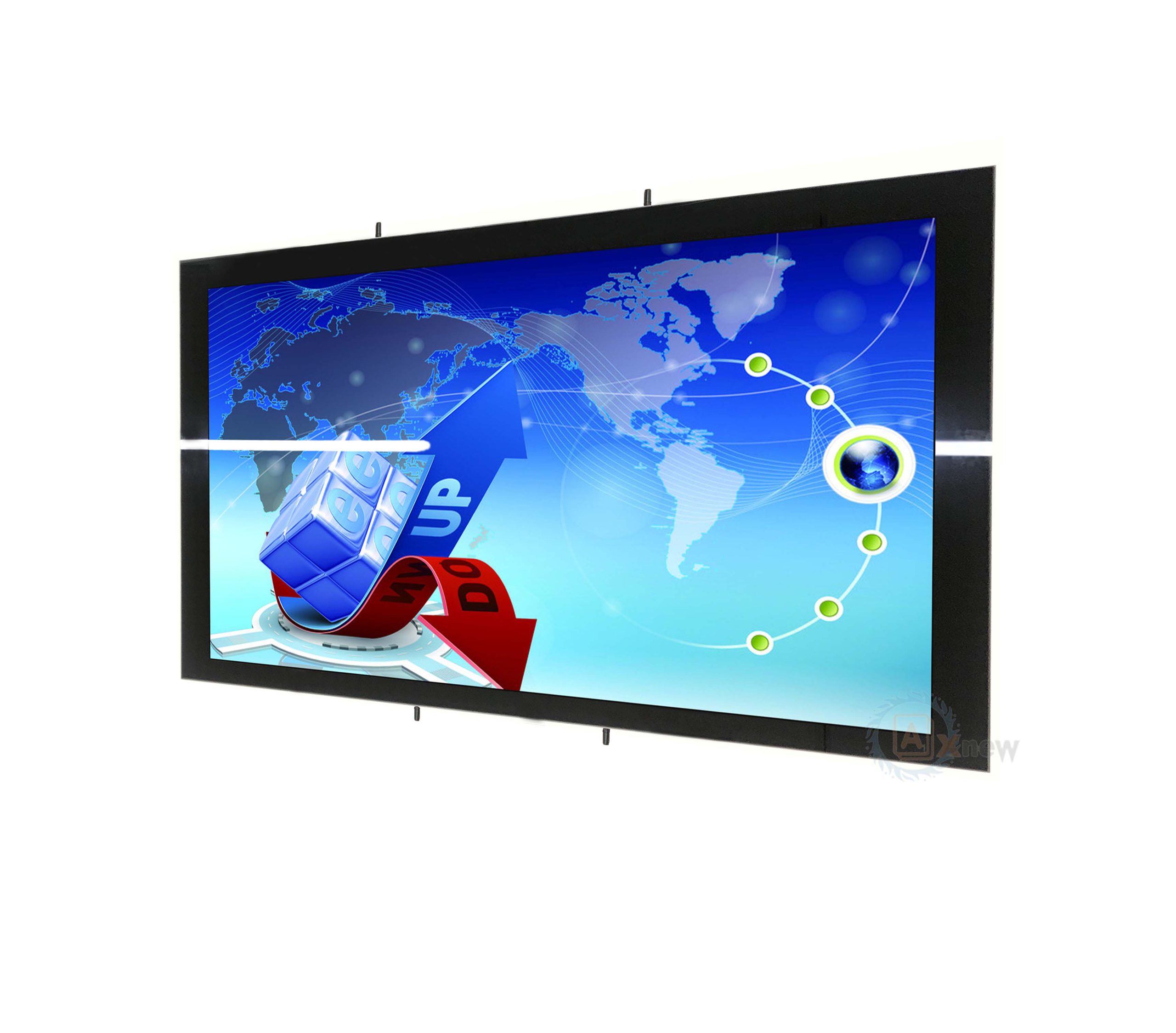 17.3 inch HDMI slim multi touch monitor with alumium open frame