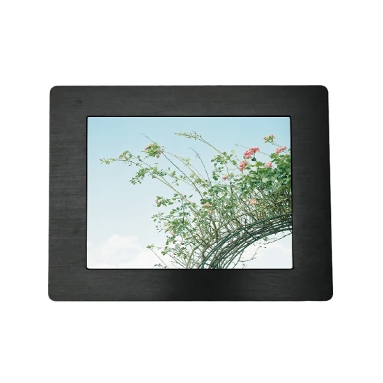 1024X768 HD Industrial Touch Screen PC 10 Inch Fanless 2 RJ45 24V DC Application