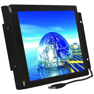 Custom Antivandal Capacitive Touch LED Monitor 15 Inch 500 Nits Brightness 4A 48W