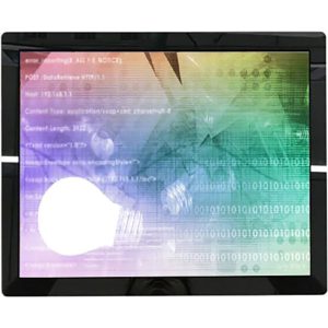 Industrial Touch Screen Monitor 10 Points High Definition 178 View 4mm Anti Vandal